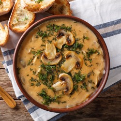 Champignon suppe